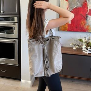 Tan color, real leather Bag